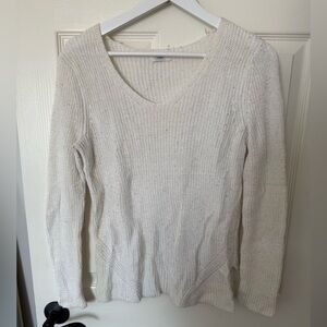 Old Navy Cream Knit Pullover